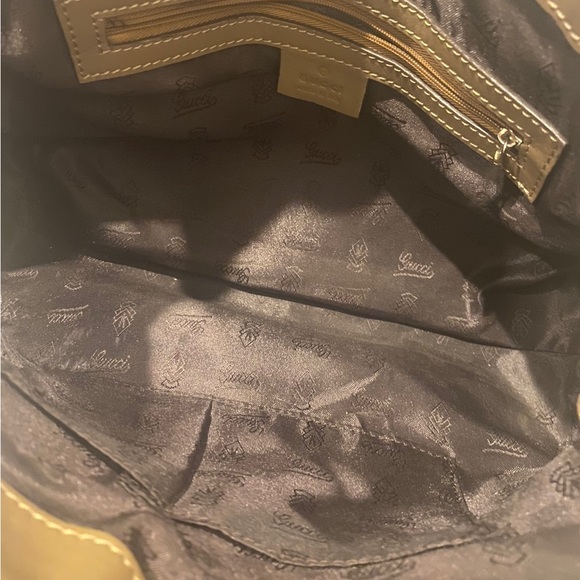 Authentic GUCCI Bamboo Tassel Bella 2Way Hand Bag GG Canvas Leather - Picture 13 of 14